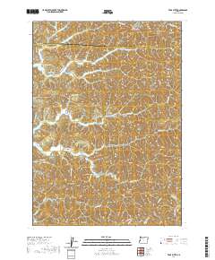 2020 Map of Trail Butte, 2020 Print