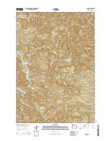 2014 Map of Trask, 2014 Print