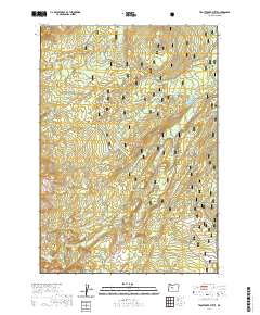 2020 Map of Trout Creek Butte, 2020 Print