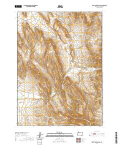 2020 Map of Trout Creek Canyon, 2020 Print