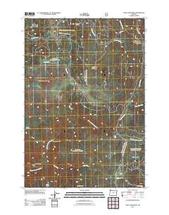 2011 Map of Trout Meadows, 2011 Print