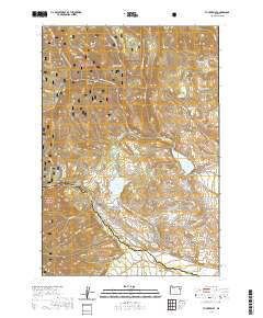 2020 Map of Tucker Flat, 2020 Print