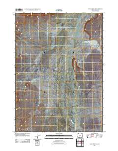 2011 Map of Tule Springs NE, 2011 Print
