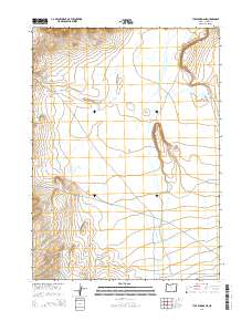 2014 Map of Tule Springs NE, 2014 Print