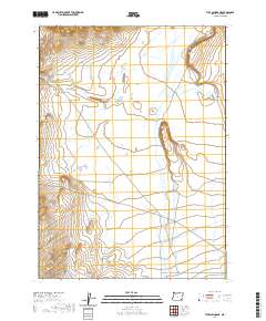 2020 Map of Tule Springs NE, 2020 Print