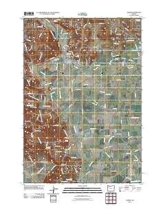 2011 Map of Turner, 2011 Print