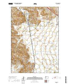 2020 Map of Turner, 2020 Print