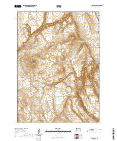 2020 Map of Turpin Knoll, 2020 Print