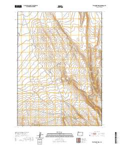 2020 Map of Twelvemile Ridge, 2020 Print