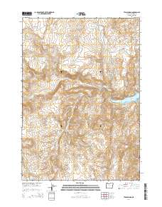 2014 Map of Twin Springs, 2014 Print