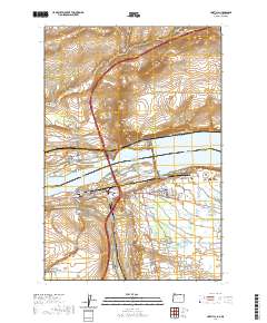 2020 Map of Umatilla, 2020 Print