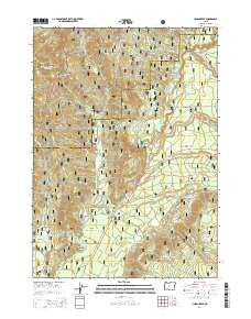 2014 Map of Union Creek, 2014 Print