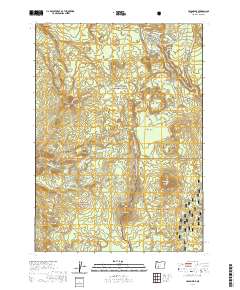 2020 Map of Union Peak, 2020 Print