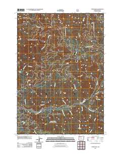 2011 Map of Upper Soda, 2011 Print