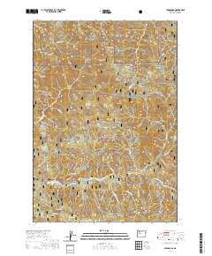 2020 Map of Upper Soda, 2020 Print