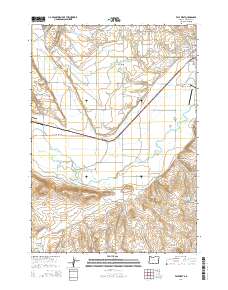 2014 Map of Vale West, 2014 Print
