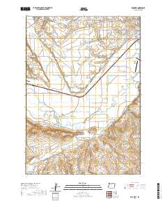 2020 Map of Vale West, 2020 Print