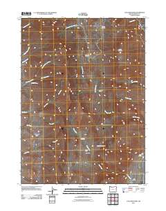 2011 Map of Van Horn Basin, 2011 Print