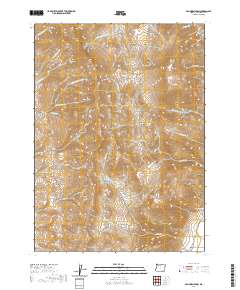 2020 Map of Van Horn Basin, 2020 Print