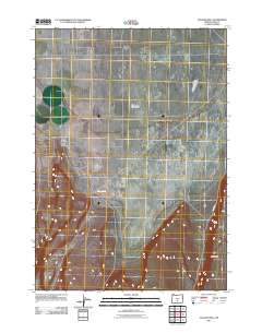 2011 Map of Vaughn Well, 2011 Print