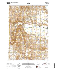 2020 Map of Vines Hill, 2020 Print