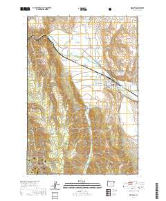 2020 Map of Wallowa, 2020 Print