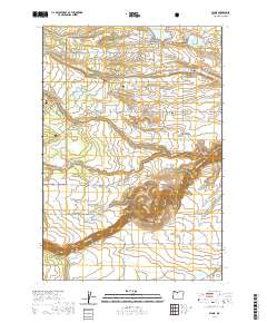 2020 Map of Wamic, 2020 Print