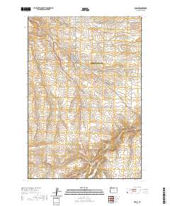2020 Map of Wasco, 2020 Print