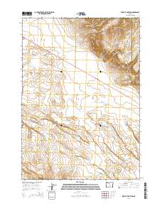 2014 Map of West of Hampton, 2014 Print