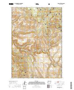 2020 Map of Wildcat Point, 2020 Print
