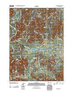 2011 Map of Wilderville, 2011 Print