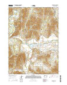 2014 Map of Wilderville, 2014 Print
