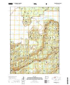 2020 Map of Wildhorse Ridge, 2020 Print