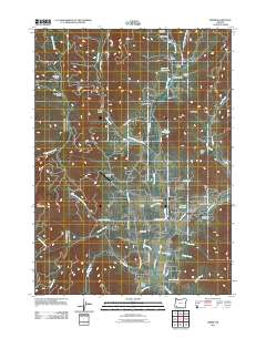 2011 Map of Wimer, 2011 Print