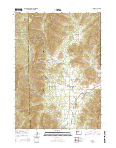 2014 Map of Wimer, 2014 Print
