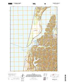 2020 Map of Winchester Bay, 2020 Print