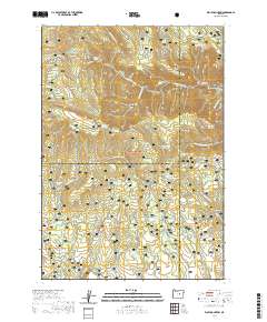 2020 Map of Wolf Mountain, 2020 Print
