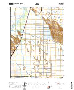 2020 Map of Worden, 2020 Print