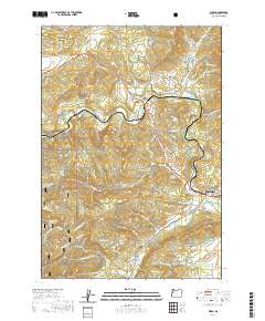 2020 Map of Wren, 2020 Print