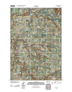 2011 Map of Yoder, 2011 Print