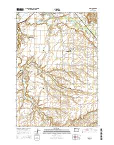 2014 Map of Yoder, 2014 Print