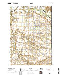 2020 Map of Yoder, 2020 Print
