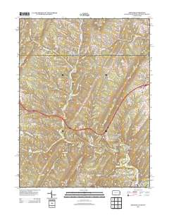 2013 Map of Artemas, 2013 Print