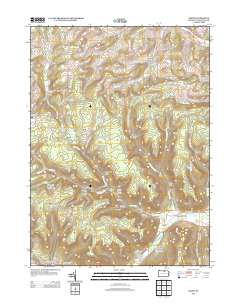 2013 Map of Asaph, 2013 Print