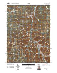 2010 Map of Barnesboro, 2010 Print