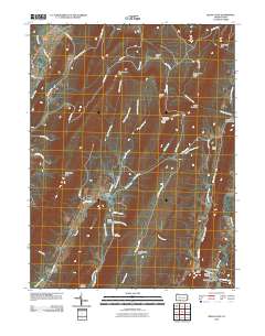 2010 Map of Beans Cove, 2010 Print