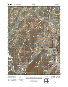 2010 Map of Bedford, 2010 Print