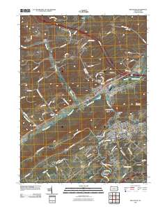 2010 Map of Bellefonte, 2010 Print