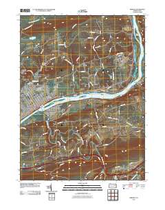 2010 Map of Berwick, 2010 Print