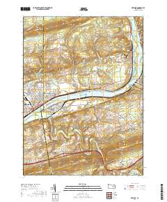2019 Map of Berwick, 2019 Print